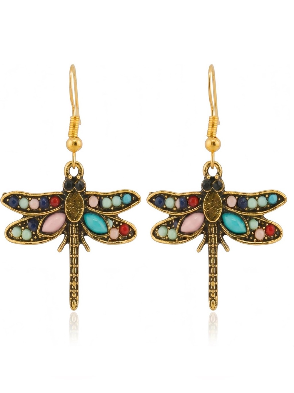 DRAGONFLY DANGLE EARRINGS